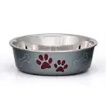 Loving Pets Metallic Dog Bowl