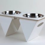 boxer tall dog bowl