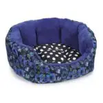 Isaac Mizrahi Floral Dot Nesting Bed, Blue