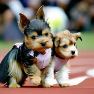 Serena Williams Yorkshire Terriers