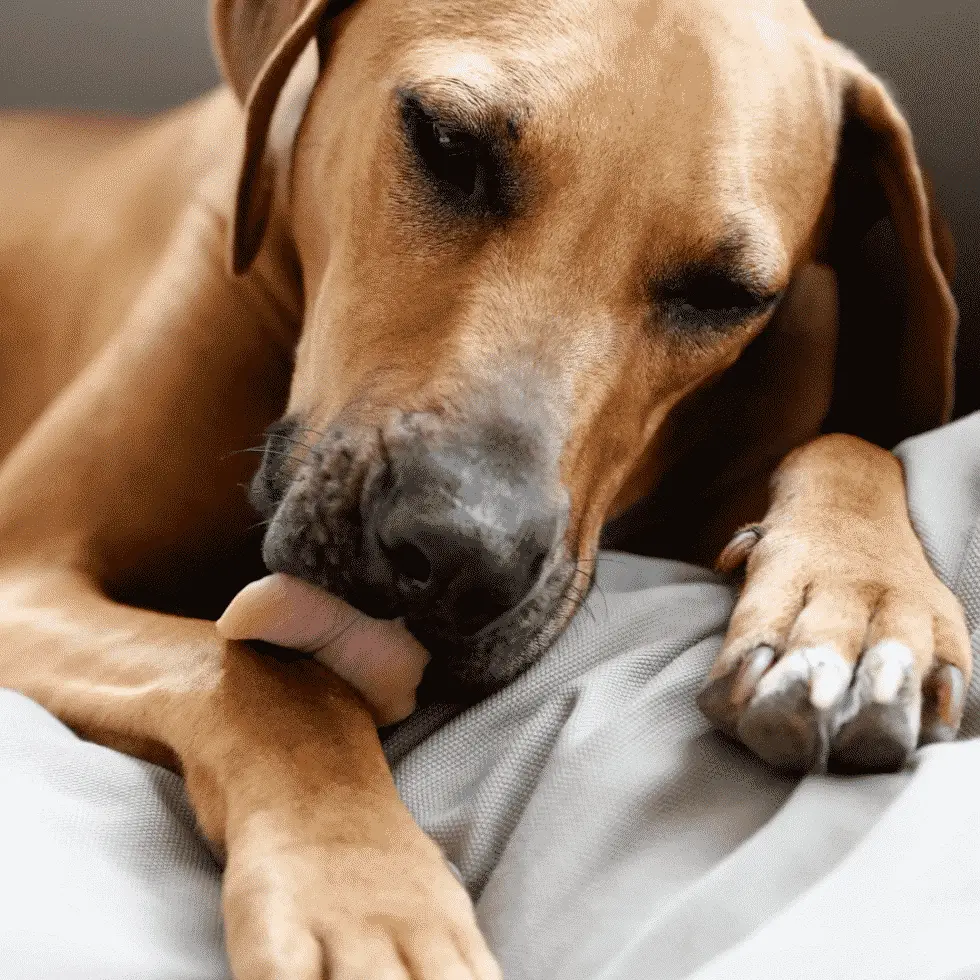 Why Do Dogs Lick and Chew Their Paws?